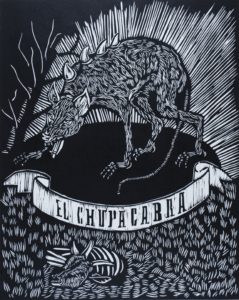 Chupacabra by Tina Tavera. Photo credit: Xavier Tavera.