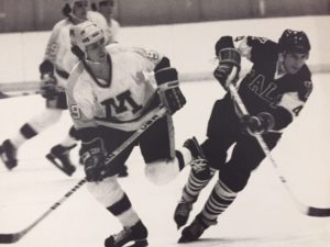 On to a record-setting season - 53 goals - a new University of Minnesota Golden Gopher record.