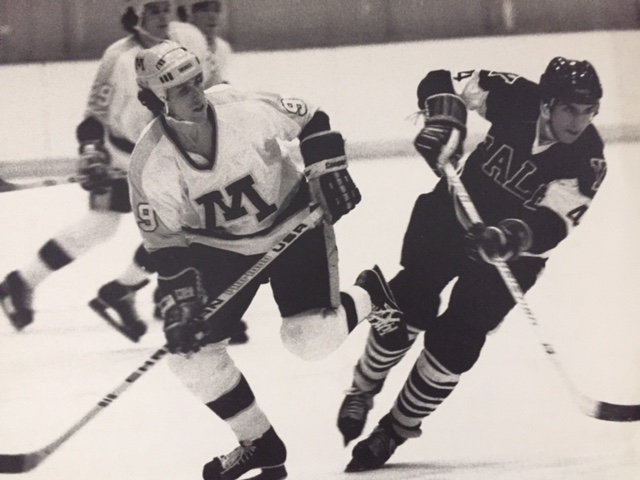 1959 Minnesota Gophers HERB BROOKS Glossy 8x10 Photo College Hockey Pose Print 